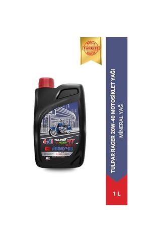 Tulpar Racer 20w-40 4t - 4 Zamanlı 1 Litre Motosiklet Yağı Üretim Yılı: 2026