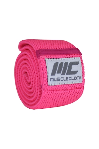 Musclecloth Active Orta Seviye Direnç Bandı Loop Band Pembe