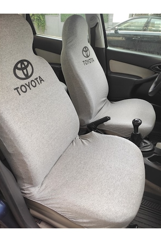 Replax Toyota Uyumlu Gri Oto Atlet Servis Kılıfı 4 Parça Ser-0040