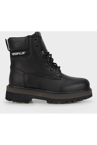 Caterpillar Cat Bayan Bot 015z101198 Black Deri Siyah Deri