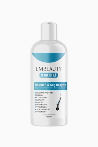 Embeauty Kolajen & Keratin Saç Dökülmesine Karşı Şampuan 400 ML