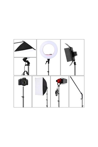 Tripod Kamera Işık Ayağı Fotoğraf Makinesi Monopod 50 Cm-200 Cm Açılabilir Katlanabilir Tripod