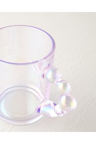 Balloons Cam Kupa 340 Ml Lila