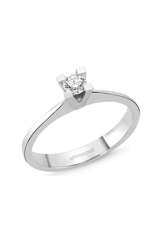 Tektaş Pırlanta Yüzük 0,20 Ct Yzas72145 Altınsepeti