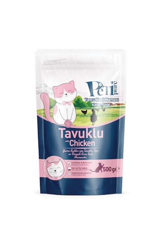 Tavuklu Kuru Yavru Kedi Maması 500 Gr