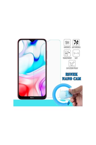 Xiaomi Redmi 8A Zore Nano Micro Temperli Esnek Nano Ekran Koruyuc