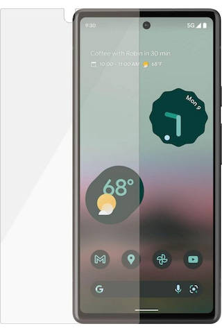 Microcase Google Pixel 6a Tempered Glass Cam Ekran Koruyucu