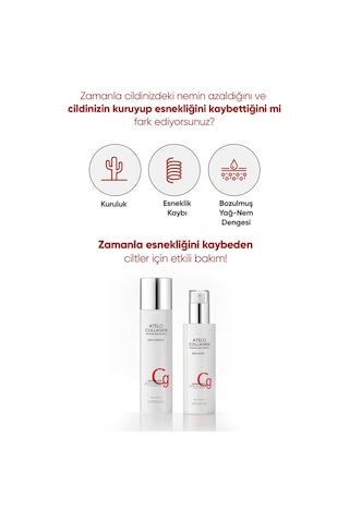 Atelokolajen İçerikli, Yaşlanma Karşıtı Nemlendirici Esans Mıssha Atelo Collagen Skin Essence 150ml