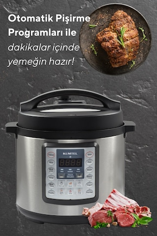 KUMTEL HPC-01 Elektrikli Düdüklü Tencere