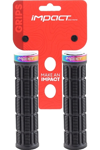 İmpact Dash Elc-257 Rainbow Vidalı Bisiklet Elciği Siyah