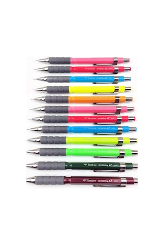 Tombow Grip Uç Silgi Kalem Seti 0.7 MM Beyaz Sh-300