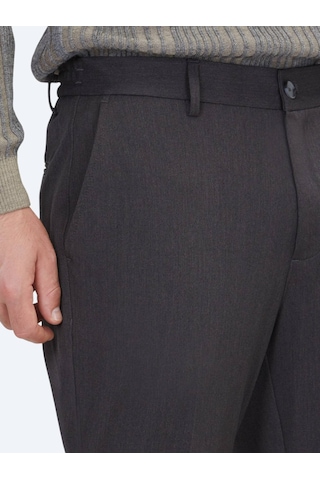 Kip Antrasit Dokuma Jogging Fit Çevre Dostu Casual Pantolon Antrasit
