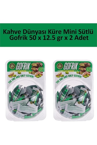 Kahve Dünyası Küre Mini Sütlü Gofrik 2'li 50 x 12.5 G