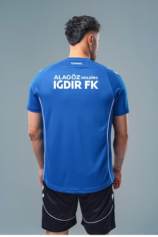 Hummel Iğdır Fk Target Antrenman Tişört Mavi Sponsorlu