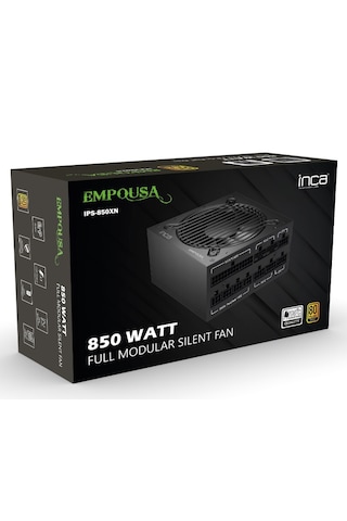 Inca IPS-850XN Empousa 850 W 80+ Gold 12 CM Fanlı Güç Kaynağı