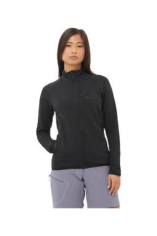 Salomon Salomon Essential Lightwarm Kadın Siyah Fleece 27180 Siyah