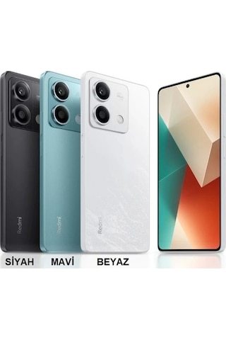 Xiaomi Redmi Note 13 Pro 5g Arka Kapak Pil Kapağı - Mavi