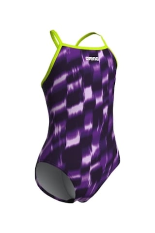 Arena G Wave Swimsuit Lightdrop Back Kız Çocuk Yüzücü Mayosu 011740900 Çok Renkli
