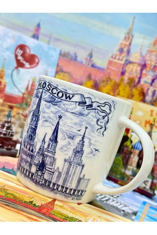 Bjorn Moskova Porselen Kupa 300 Ml 241344247 MAvi