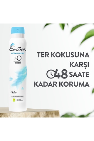 Emotion Ocean Fresh Kadın Sprey Deodorant 6 x 200 ML