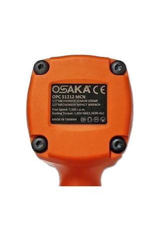 Osaka Opc 51212 Mcn 1/2 Somun Sökme 1850 Nm N11.8678