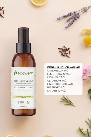 Ecowera Vücut Koruyucu Sprey 125 ML