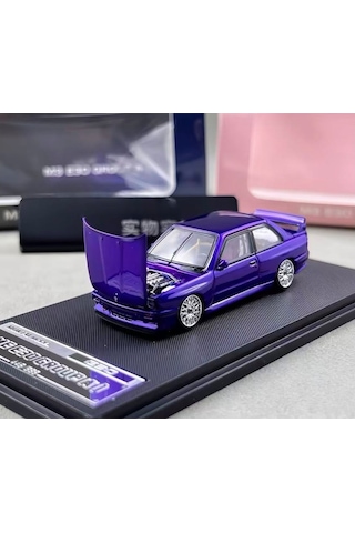 Mortal Model Bmw E30 M3 Group A Metallic Purple Mor Pleksi 1/64