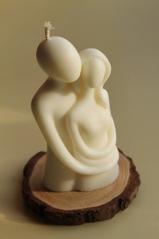 Bernami Mum Pinterest Sevgililer Günü Mum, Çift Mum, Mutlu Çift Mum, Dekoratif Mum, Sarılan Çift Mum Diğer