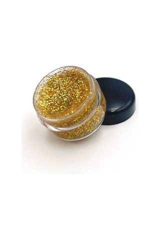 Artikel Ay ve Yıldız Desenli Party Glitter Makyaj Simi Gold 5 ML