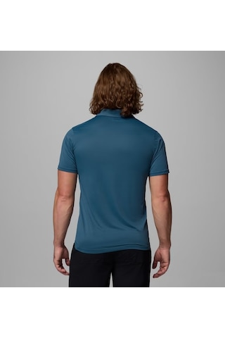 Columbia Ao3614 Hike Technical Erkek Polo T-shirt 1990401429 Mavi