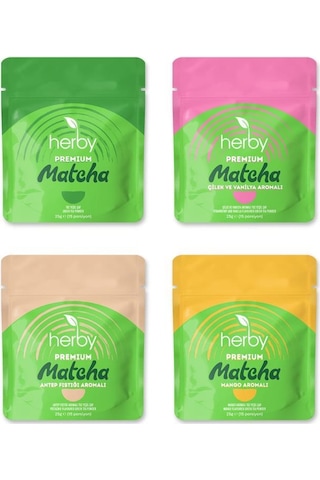 Herby Premium Matcha 4'lü Deneme Paketi