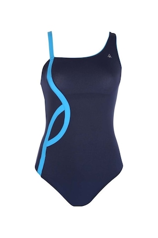 Aqua Sphere Arleen Navy Blue Turquoıse Kadın Mayosu (490365305) Turkuaz