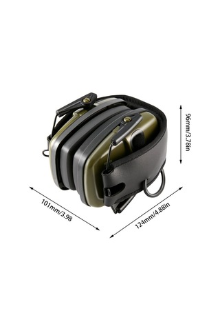 Gürültü Önleyici Kulaklıklar Dış Mekan Çalışmaları İçin Gürültü İzolasyonlu Kulaklıklar Yeşil