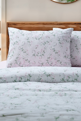 Almira Cotton Feel Nevresim Takımı Tek Kişilik Beyaz