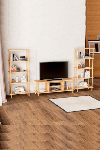 Tv Ünitesi 2 Kitaplıklı Atlantikçam