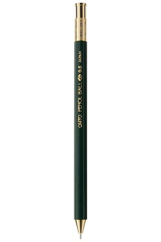 Ohto Wooden Tükenmez Kalem Yeşil Nkg-450E