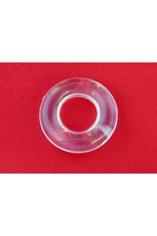 Metali Kapı Kolu Stoperi Tampon Şeffaf 6 Adet