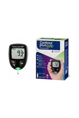 Ascensia Contour Plus Elite Bluetooth Özellikli Akıllı Şeker Ölçüm Cihazı
