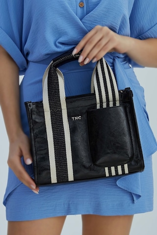 Tamer Tanca Kadın Vegan Siyah Rugan Omuz Çanta 1003 2000 Bn Canta Sk23/24 Sıyah Krsk Rgn Siyah