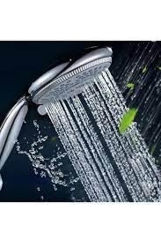 Lgq 5 Fonksiyonlu Büyük Başlı El Duşu Duş Başlığı - Farklı Krom