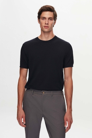Twn Slim Fit Lacivert Düz Örgü T-shirt 5ef060638904m 101