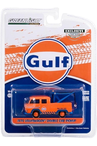 Greenlight 1970 Volkswagen Double Cab Pickup 1/64 Model Araba