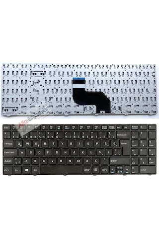 Alfabilgisayar Casper Uyumlu V128862Ak3. V128862Ak2. Pk1306R1A32 Klavye Çerçeveli Tip