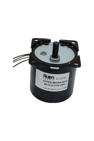 70ktyz 40w 30rpm Tek Fazlı Mikro Dişli Sabit Mıknatıs Ac Senkron
