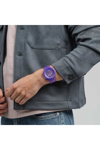 Swatch Sb05v103 Purple Joy Unisex Kol Saati