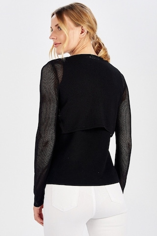 Peraluna Siyah File Bolero