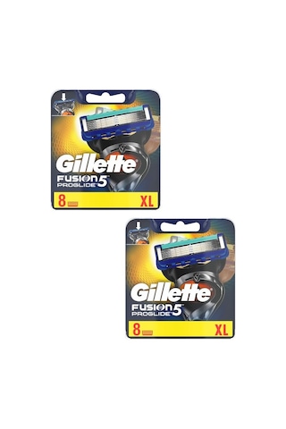 Gillette Fusion 5 Proglide Yedek Tıraş Bıçağı 2 x 8'li XL