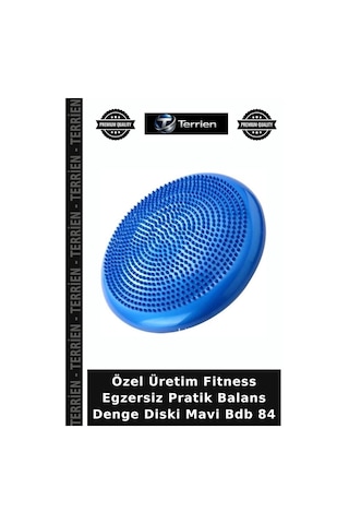 Özel Üretim Fitness Egzersiz Pratik Balans Denge Diski Mavi Bdb 84