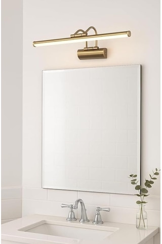 Sarjlı Led Flüt Resim Aplik 6w 3200k Gün Işığı 35cm Duvar Tipi Ayna/tablo Üstü Dekoratif Işık Ip20 İç Mekan Kullanım Eskitme Kasa Diğer