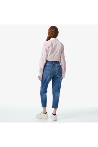 Tommy Hilfiger Kadın Mavi Pantolon-dw0dw17202